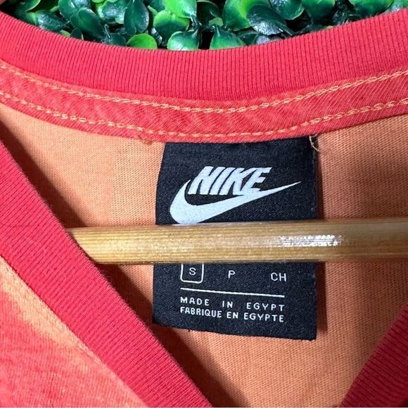 Nike Cropped Los Angeles Orange Sky Top Sz Small - Picture 4 of 5